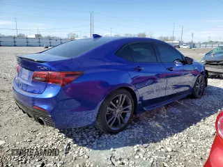 2018 Acura TLX w/A-SPEC Pkg with VIN 19UUB2F68JA002126, listed as a Copart auction lot 42824614 with 71,105 mi miles. Bid and sale history available at carsss.com. Image 3.