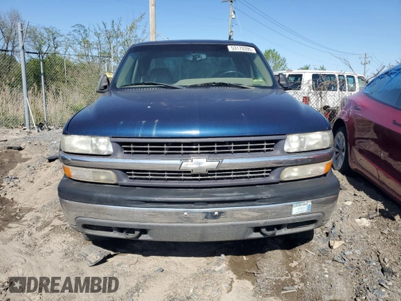 2001 Chevrolet Silverado 1500 LS with VIN 1GCEK19T01E192043, listed as a Copart auction lot 53170395 with 236,294 mi miles and Clean Title. Bid and sale history available at DreamBid. Image 5.