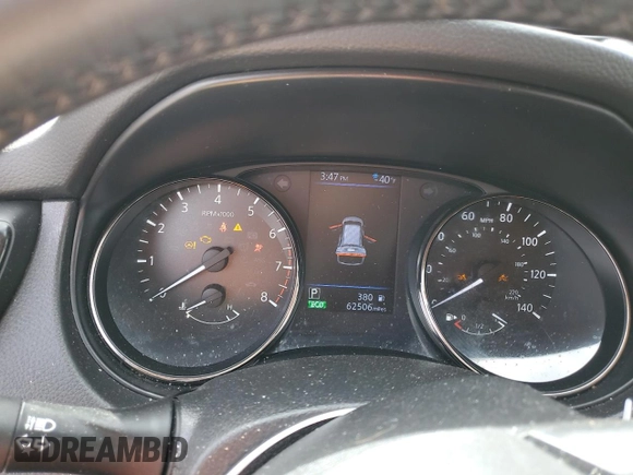 2019 Nissan Rogue SV with VIN JN8AT2MT5KW264699, listed as a Copart auction lot 49877895 with 62,506 mi miles and Salvage Title. Bid and sale history available at carsss.com. Image 9.