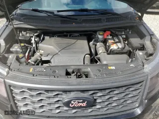 2017 Ford Explorer Platinum with VIN 1FM5K8HT1HGC90003, listed as a Copart auction lot 52806735 with 55,905 mi miles and Salvage Title. Bid and sale history available at carsss.com. Image 12.