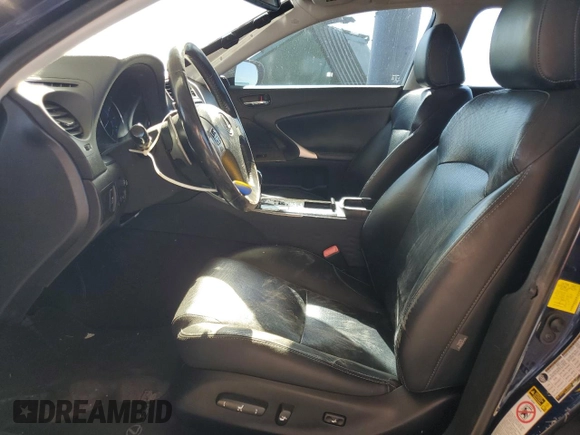 2012 Lexus IS 250 z VIN JTHBF5C23C5159831, wystawiony jako Copart lot #60461005 z przebiegiem 161 801 mil mil oraz Szkoda całkowita • Salvage title. Historia ofert i sprzedaży dostępna na DreamBid. Obrazek 7.