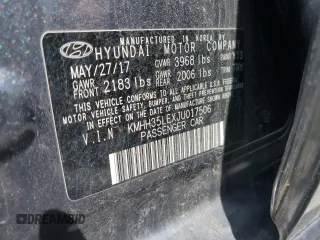 2018 Hyundai Elantra GT with VIN KMHH35LEXJU017506, listed as a Copart auction lot 54607085 with 43,214 mi miles and Salvage Title. Bid and sale history available at carsss.com. Image 12.