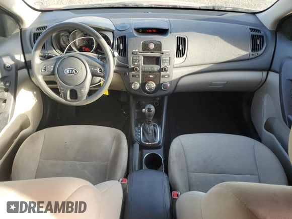 2012 Kia Forte EX with VIN KNAFU4A28C5593309, listed as a Copart auction lot 76740934 with 98,228 mi miles and Salvage Title. Bid and sale history available at carsss.com. Image 8.