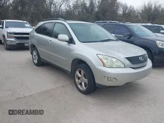 2007 Lexus RX 350 with VIN JTJGK31U270006689, listed as a IAAI auction lot 41638323 with 210,381 mi miles. Bid and sale history available at carsss.com. Image 1.