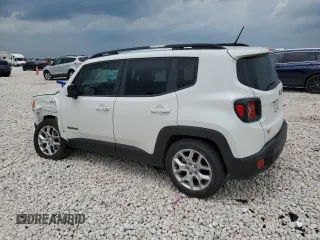 2017 Jeep Renegade Latitude with VIN ZACCJABB9HPG52068, listed as a Copart auction lot 55065385 with 57,773 mi miles and Salvage title. Bid and sale history available at DreamBid. Image 2.