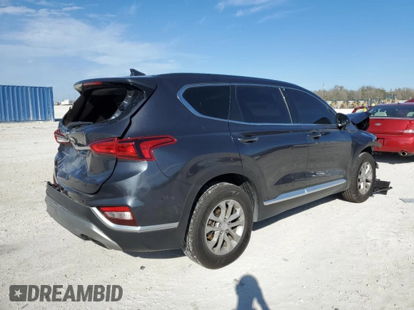 2020 Hyundai Santa Fe SEL w/SULEV with VIN 5NMS33AD4LH247447, listed as a Copart auction lot 42808594 with 75,840 mi miles and Non Repairable. Bid and sale history available at carsss.com. Image 3.