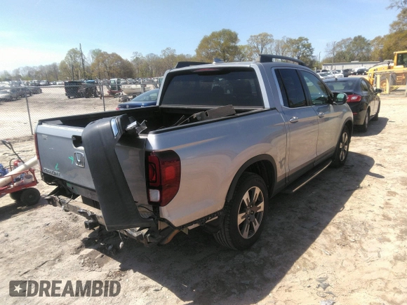 2017 Honda Ridgeline RTL with VIN 5FPYK2F58HB005608, listed as a IAAI auction lot 41934772 with 78,165 mi miles and . Bid and sale history available at DreamBid. Image 4.