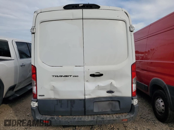 2018 Ford Transit with VIN 1FTYR1CM3JKA06491, listed as a Copart auction lot 70991374 with 192,027 mi miles and Salvage Title. Bid and sale history available at DreamBid. Image 6.