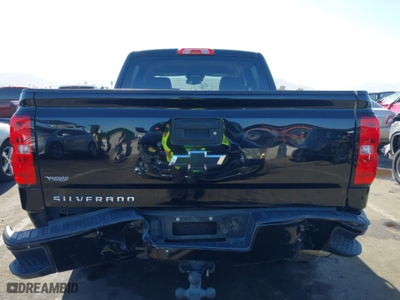 2018 Chevrolet Silverado 1500 Custom with VIN 3GCUKPEC9JG406203, listed as a IAAI auction lot 41313945 with 108,299 mi miles. Bid and sale history available at carsss.com. Image 16.