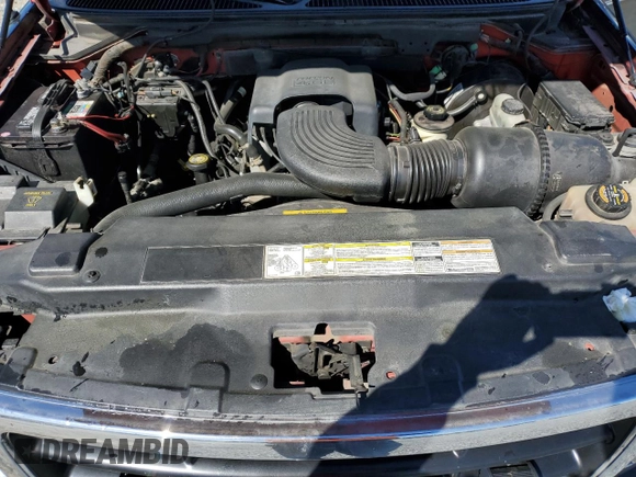 2001 Ford F-150 XLT with VIN 1FTRW07W11KE08545, listed as a Copart auction lot 49869415 with 264,349 mi miles and Salvage title. Bid and sale history available at DreamBid. Image 11.