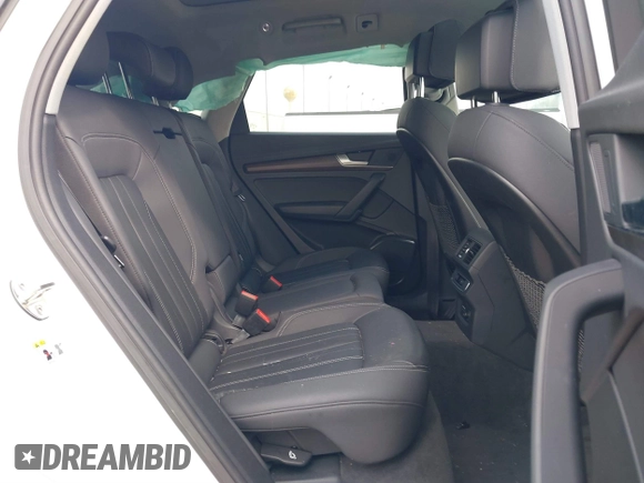 2022 Audi Q5 S line Premium with VIN WA1GAAFY8N2017164, listed as a IAAI auction lot 41455881 with 64,092 mi miles. Bid and sale history available at carsss.com. Image 8.