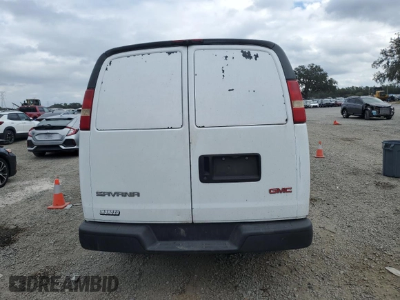 2006 GMC Savana Cargo Van with VIN 1GTGG29V361128837, listed as a Copart auction lot 83982074 with 0 mi miles and Salvage Title. Bid and sale history available at carsss.com. Image 6.