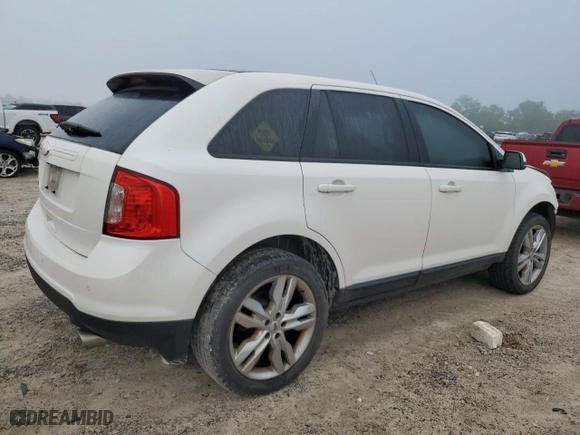 2014 Ford Edge SEL with VIN 2FMDK3JCXEBA06962, listed as a Copart auction lot 53639625 with 106,075 mi miles and Salvage Title. Bid and sale history available at carsss.com. Image 3.