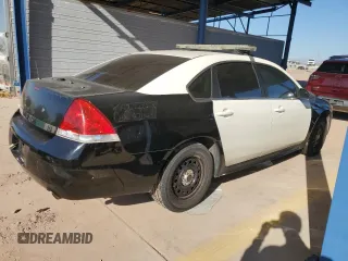 2009 Chevrolet Impala Police Police with VIN 2G1WS57M891231507, listed as a Copart auction lot 83406954 with 112,897 mi miles and Salvage Title. Bid and sale history available at carsss.com. Image 3.