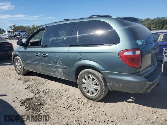 2007 Chrysler Town & Country LWB Touring with VIN 2A4GP54L37R310892, listed as a Copart auction lot 75426684 with 101,233 mi miles and Salvage Title. Bid and sale history available at carsss.com. Image 2.