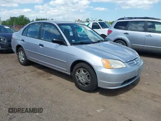 2001 Honda Civic LX z VIN 1HGES16541L028412, wystawiony jako IAAI lot #42296675 z przebiegiem 159 590 mil mil oraz . Historia ofert i sprzedaży dostępna na DreamBid. Obrazek 1.