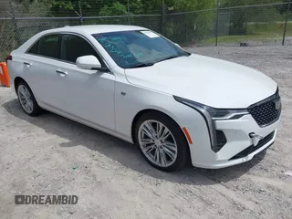 2024 Cadillac CT4 Premium Luxury with VIN 1G6DB5RK5R0103234, listed as a IAAI auction lot 42120527 with Not Provided miles. Bid and sale history available at carsss.com. Image 1.