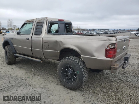 2004 Ford Ranger XL Fleet with VIN 1FTZR45E54TA13727, listed as a Copart auction lot 46517085 with 152,248 mi miles and Salvage Title. Bid and sale history available at DreamBid. Image 2.