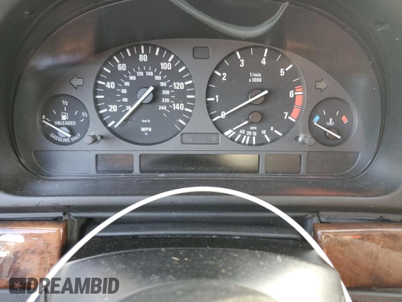 2002 BMW 5 Series 540iA with VIN WBADN63462GN87204, listed as a Copart auction lot 42028815 with 0 mi miles and Clean Title. Bid and sale history available at carsss.com. Image 9.