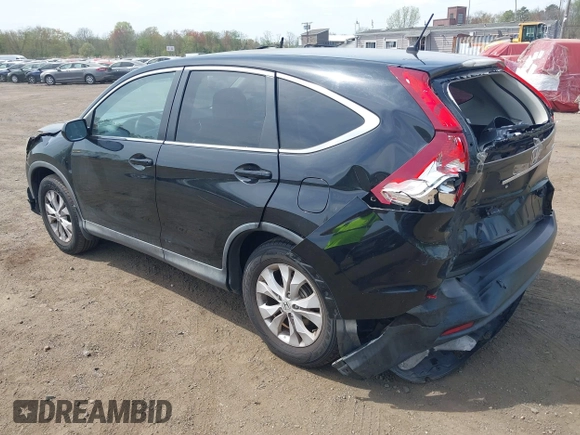 2014 Honda CR-V EX with VIN 2HKRM4H5XEH704056, listed as a IAAI auction lot 42119281 with 38,082 mi miles and . Bid and sale history available at carsss.com. Image 3.