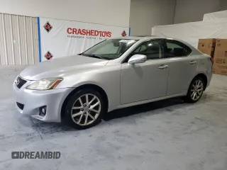 2012 Lexus IS 250 with VIN JTHCF5C29C5053856, listed as a Copart auction lot 55823865 with 187,467 mi miles and Clean Title. Bid and sale history available at DreamBid. Image 1.