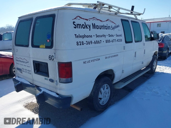 2012 Ford Econoline Cargo Recreational with VIN 1FTNE2EW9CDB05469, listed as a IAAI auction lot 41209022 with 162,890 mi miles and . Bid and sale history available at DreamBid. Image 4.