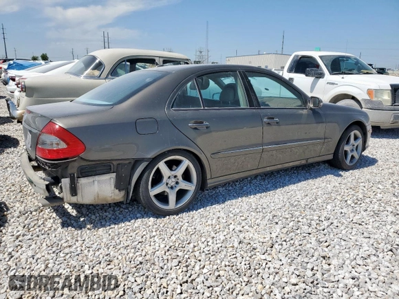 2009 Mercedes-Benz E-Class Luxury 3.5L with VIN WDBUF56X09B396917, listed as a Copart auction lot 52769485 with 142,968 mi miles and Salvage Title. Bid and sale history available at carsss.com. Image 3.