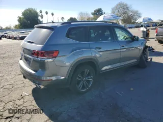 2021 Volkswagen Atlas SE with VIN 1V2MR2CAXMC583185, listed as a Copart auction lot 89405925 with 49,175 mi miles and Salvage title. Bid and sale history available at DreamBid. Image 3.