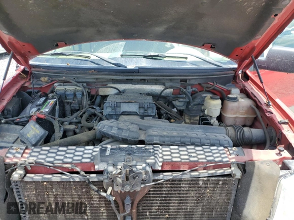 2007 Ford F-150 XLT with VIN 1FTPX14V57KD15977, listed as a Copart auction lot 60962885 with 156,570 mi miles and Salvage title. Bid and sale history available at DreamBid. Image 11.