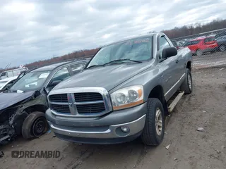 2006 Dodge 1500 SLT with VIN 1D7HU16286J140554, listed as a IAAI auction lot 41838582 with 132,166 mi miles and . Bid and sale history available at DreamBid. Image 12.