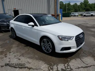 2020 Audi A3 Sedan Premium with VIN WAUAUGFFXLA094946, listed as a Copart auction lot 63012633 with 59,384 mi miles. Bid and sale history available at carsss.com. Image 4.