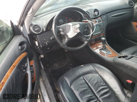 2007 Mercedes-Benz CLK-Class 5.5L with VIN WDBTJ72H77F212695, listed as a Copart auction lot 79744304 with 155,774 mi miles and Clean Title. Bid and sale history available at carsss.com. Image 8.
