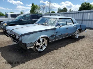 1967 Oldsmobile Cutlass with VIN 3383971100454, listed as a Copart auction lot 61022954 with 83,594 mi miles and Clean Title. Bid and sale history available at DreamBid. Image 1.