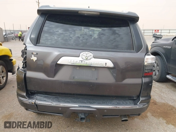 2015 Toyota 4Runner Limited with VIN JTEBU5JR1F5267923, listed as a IAAI auction lot 41805736 with Not Provided miles and . Bid and sale history available at carsss.com. Image 16.