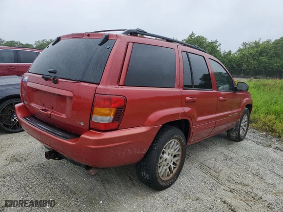 2003 Jeep Grand Cherokee Limited with VIN 1J4GW58N63C533817, listed as a Copart auction lot 74633204 with 0 mi miles and Non Repairable. Bid and sale history available at carsss.com. Image 3.
