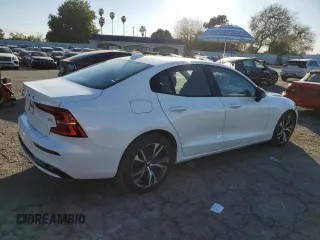 2024 Volvo S60 Plus Dark Theme with VIN 7JRL12FLXRG315532, listed as a Copart auction lot 88744175 with 14,597 mi miles and Salvage title. Bid and sale history available at DreamBid. Image 3.