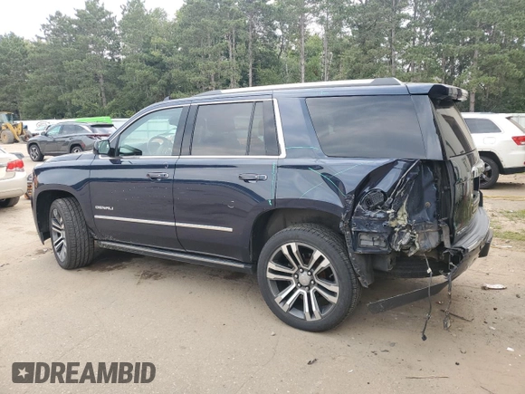 2020 GMC Yukon Denali with VIN 1GKS2CKJXLR175211, listed as a Copart auction lot 70630004 with 108,991 mi miles and Salvage Title. Bid and sale history available at carsss.com. Image 2.