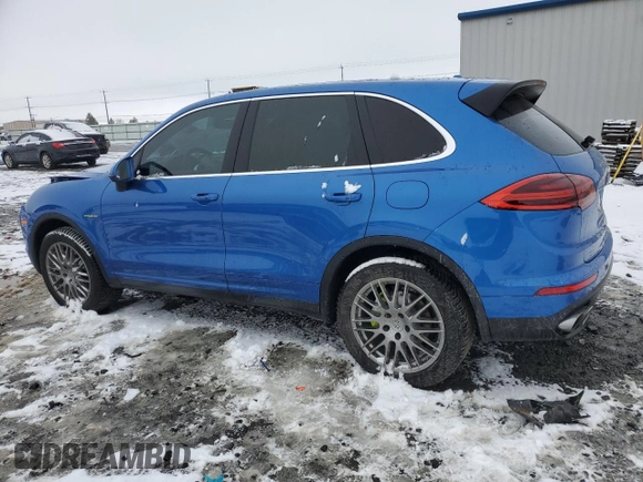 2017 Porsche Cayenne S E-Hybrid with VIN WP1AE2A2XHLA74262, listed as a Copart auction lot 41544075 with 29,837 mi miles and Salvage title. Bid and sale history available at DreamBid. Image 2.