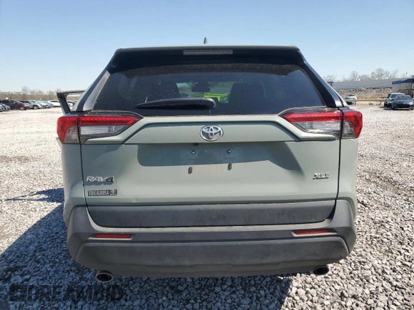 2023 Toyota RAV4 XLE with VIN 2T3W1RFV6PW241730, listed as a Copart auction lot 50530285 with 29,117 mi miles and Salvage Title. Bid and sale history available at carsss.com. Image 6.