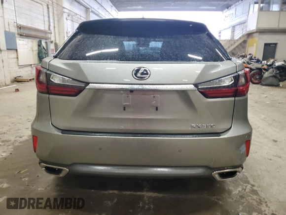 2017 Lexus RX with VIN 2T2BZMCA7HC076659, listed as a Copart auction lot 72120392 with 46,773 mi miles. Bid and sale history available at carsss.com. Image 6.