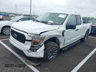 2021 Ford F-150 XL with VIN 1FTEX1C51MFD08456, listed as a IAAI auction lot 42220056 with 52,437 mi miles and . Bid and sale history available at DreamBid. Image 17.