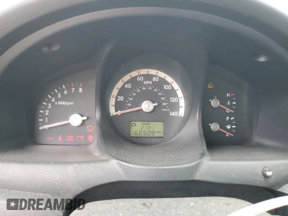 2005 Kia Sportage LX with VIN KNDJF723557078730, listed as a Copart auction lot 79823504 with 166,509 mi miles and Salvage Title. Bid and sale history available at carsss.com. Image 9.