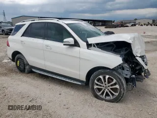 2017 Mercedes-Benz GLE 350 with VIN 4JGDA5JB9HA918276, listed as a Copart auction lot 63772075 with Not provided miles and Clean title. Bid and sale history available at DreamBid. Image 4.