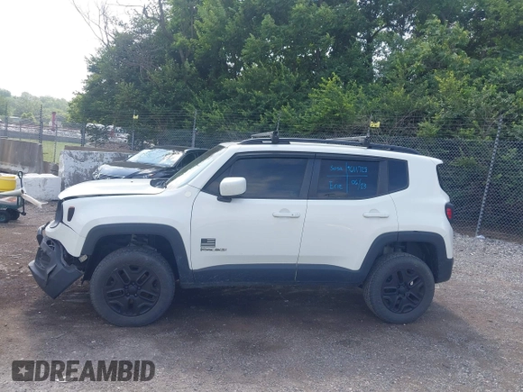 2018 Jeep Renegade Latitude with VIN ZACCJBBB8JPH36572, listed as a IAAI auction lot 42756896 with 50,347 mi miles and . Bid and sale history available at DreamBid. Image 14.