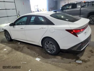 2024 Hyundai Elantra SEL with VIN KMHLM4DG6RU681721, listed as a Copart auction lot 45132305 with 12,633 mi miles and Salvage Title. Bid and sale history available at carsss.com. Image 2.