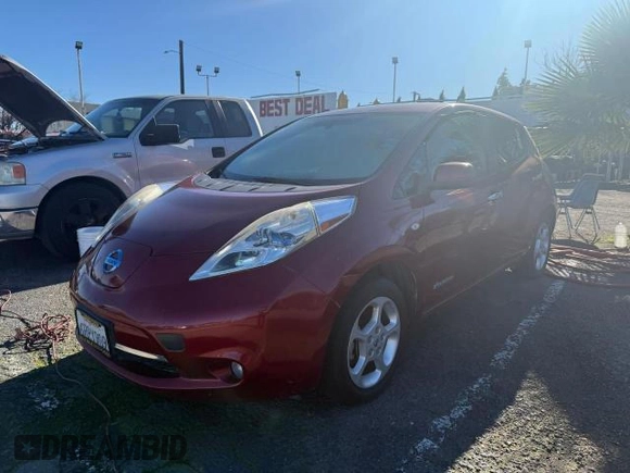 2011 Nissan LEAF SL with VIN JN1AZ0CP4BT000865, listed as a Copart auction lot 88522345 with 83,101 mi miles and Clean Title. Bid and sale history available at carsss.com. Image 2.