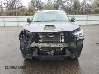 2021 Infiniti QX80 Luxe with VIN JN8AZ2AE3M9267803, listed as a Copart auction lot 55650725 with 55,544 mi miles and Salvage Title. Bid and sale history available at DreamBid. Image 5.