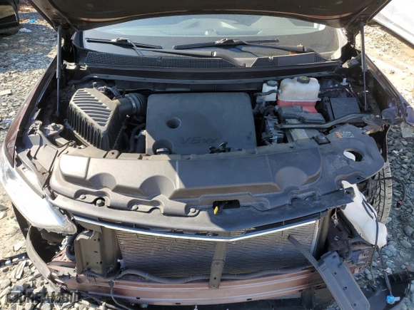 2021 Chevrolet Traverse LT Leather with VIN 1GNERHKW7MJ267963, listed as a Copart auction lot 51031185 with 32,460 mi miles and Salvage Title. Bid and sale history available at carsss.com. Image 12.