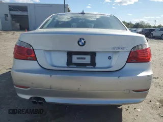2008 BMW 5 Series 528i with VIN WBANU53578CT18994, listed as a Copart auction lot 52900045 with 114,532 mi miles and Salvage Title. Bid and sale history available at carsss.com. Image 6.