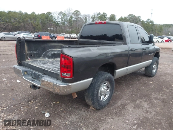 2005 Dodge 2500 SLT with VIN 1D7KS28D35J511215, listed as a IAAI auction lot 41326185 with 302,586 mi miles and . Bid and sale history available at DreamBid. Image 4.